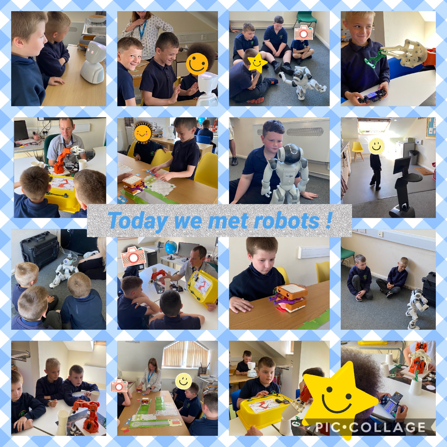 Image of Robots came to visit!